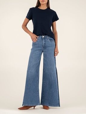 Kut from the Kloth Blake High Rise Super Wide Leg Size 00 / Affordable W/Medium